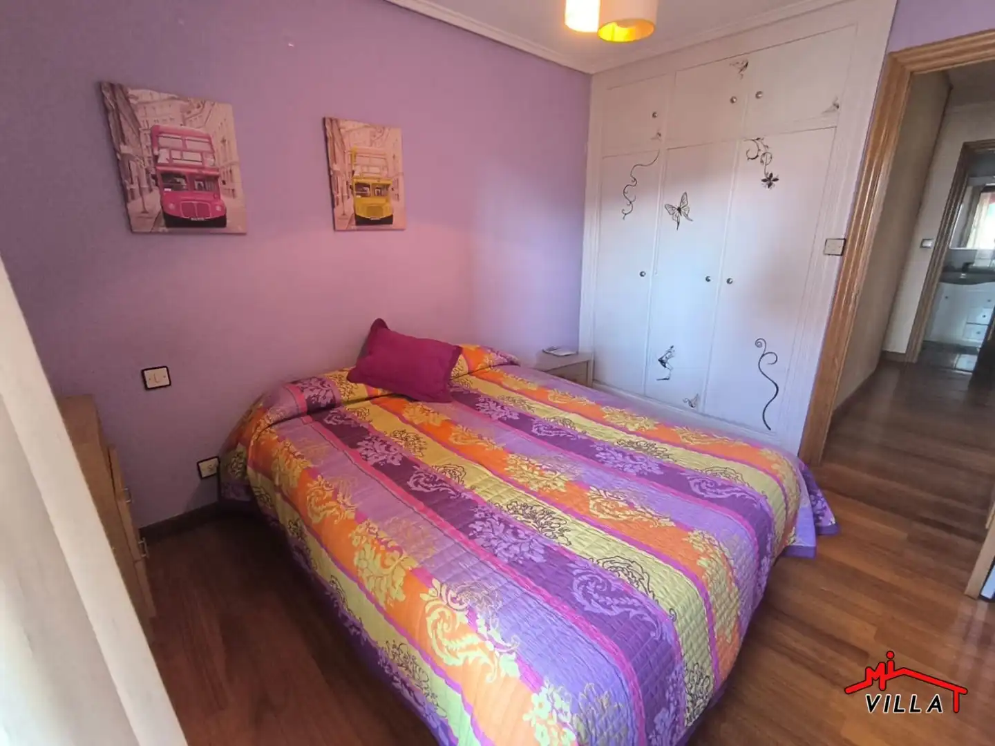 Schlafzimmer von Wohnung zum Verkauf in Colindres mit Heizung, Terrasse und Abstellraum