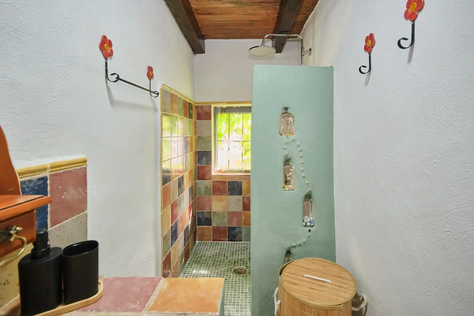 Bany de Finca rústica en venda en Fornes amb Aire condicionat, Jardí privat i Traster
