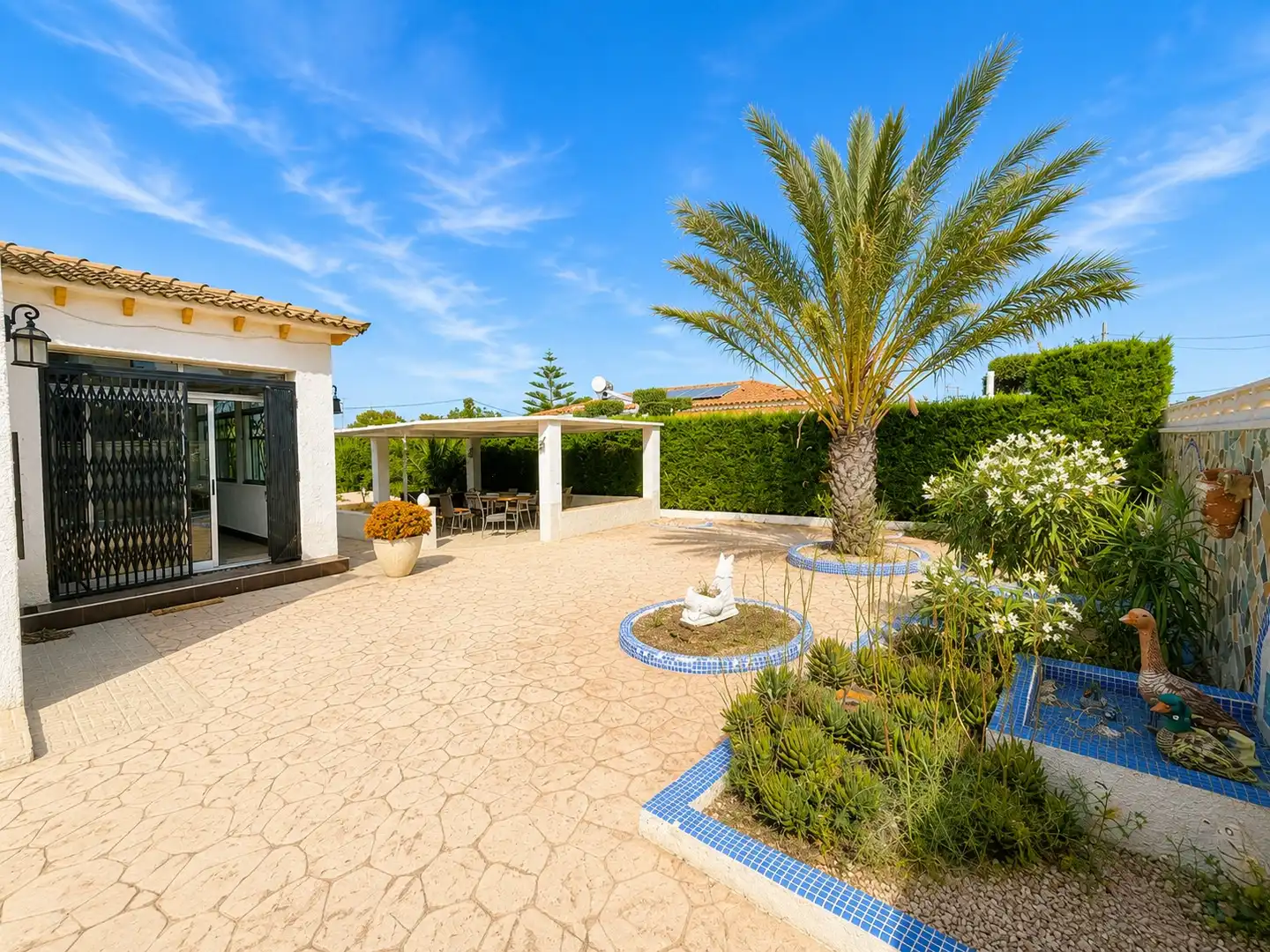 Jardín de Casa o chalet de alquiler en L'Ametlla de Mar  con Aire acondicionado, Calefacción y Jardín privado