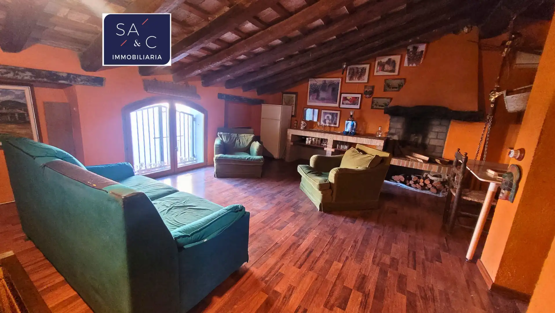 Sala d'estar de Casa adosada en venda en Almoster