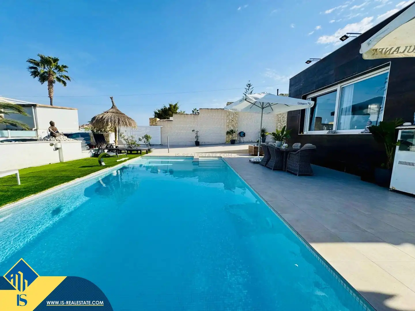 Piscina de Casa o xalet en venda en Rojales amb Aire condicionat, Terrassa i Piscina