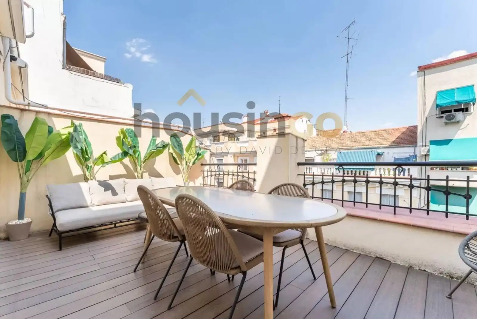 Terrace of Attic for rent in Madrid  with Air Conditioner, Heating and Terrace