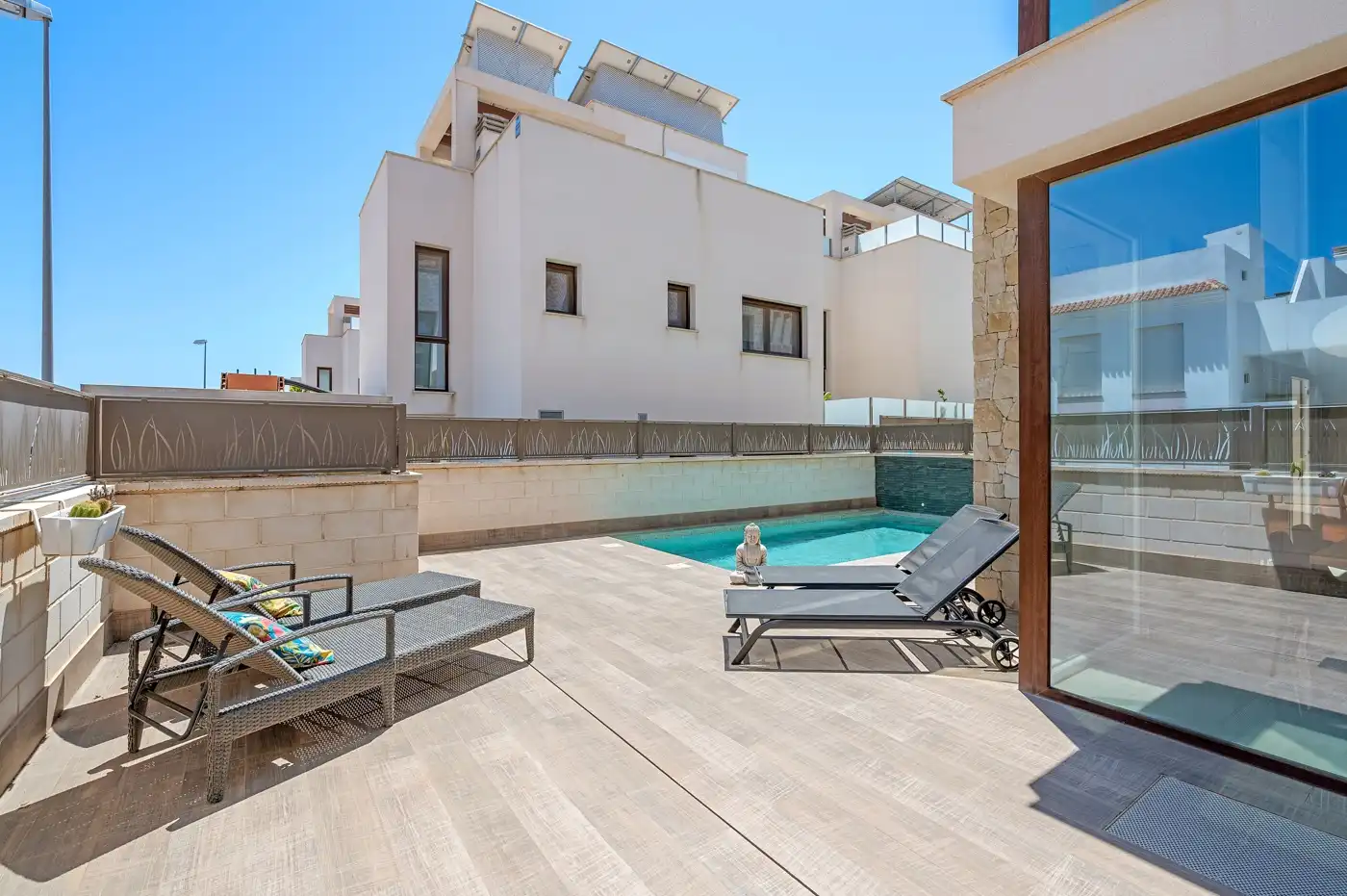 Terrace of Houses for sale in Rojales  with Air Conditioner, Terrace and Swimming Pool