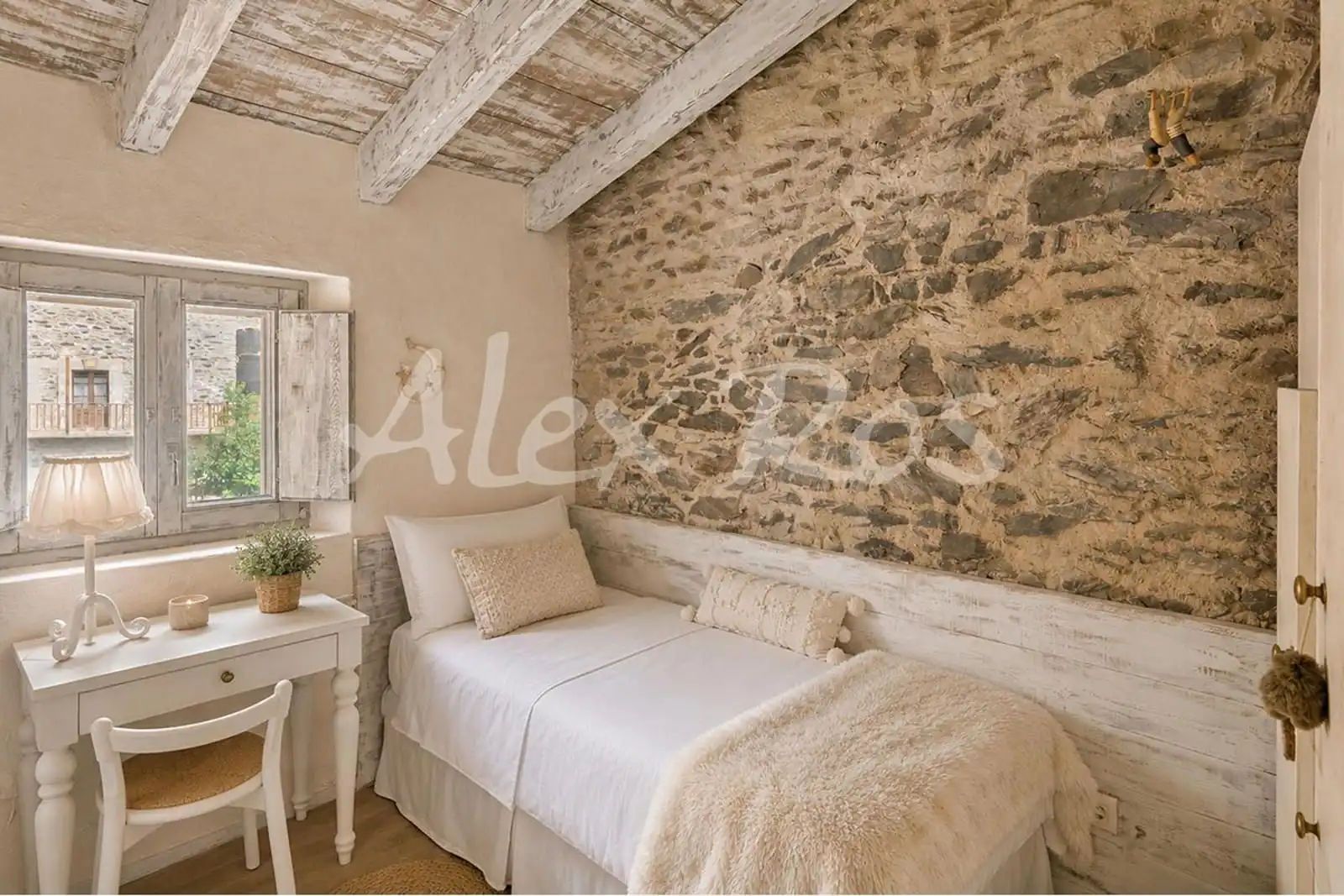 Dormitori de Casa o xalet en venda en Ger amb Calefacció