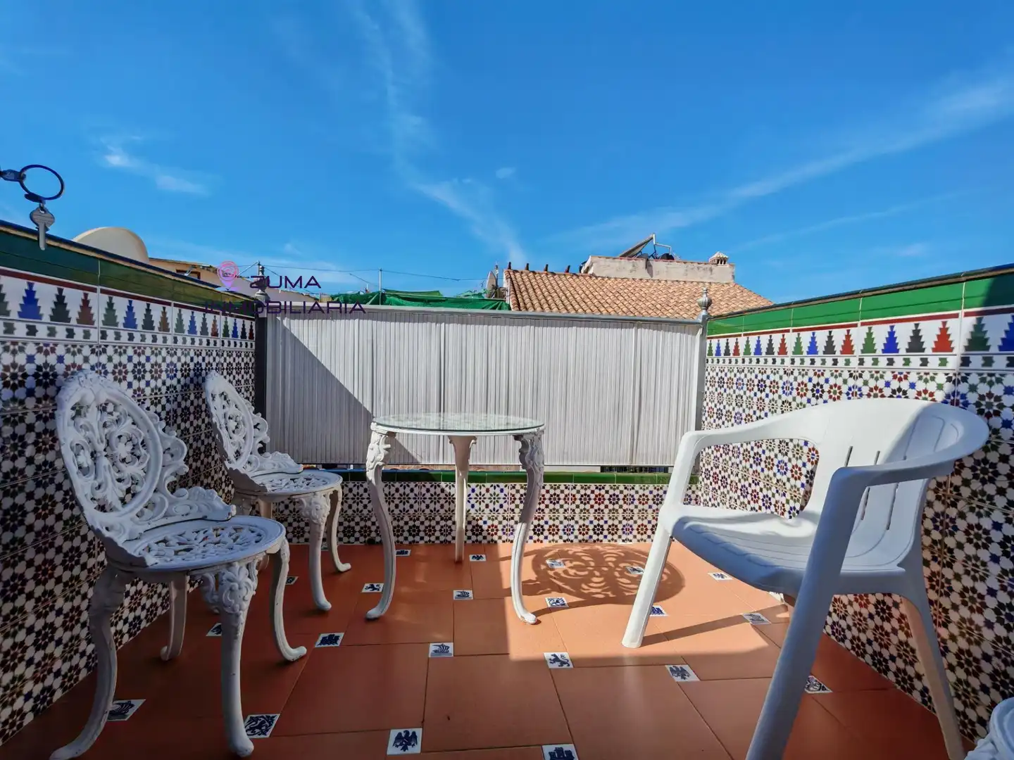 Terraza de Casa adosada en venta en Málaga con Aire acondicionado, Calefacción y Terraza
