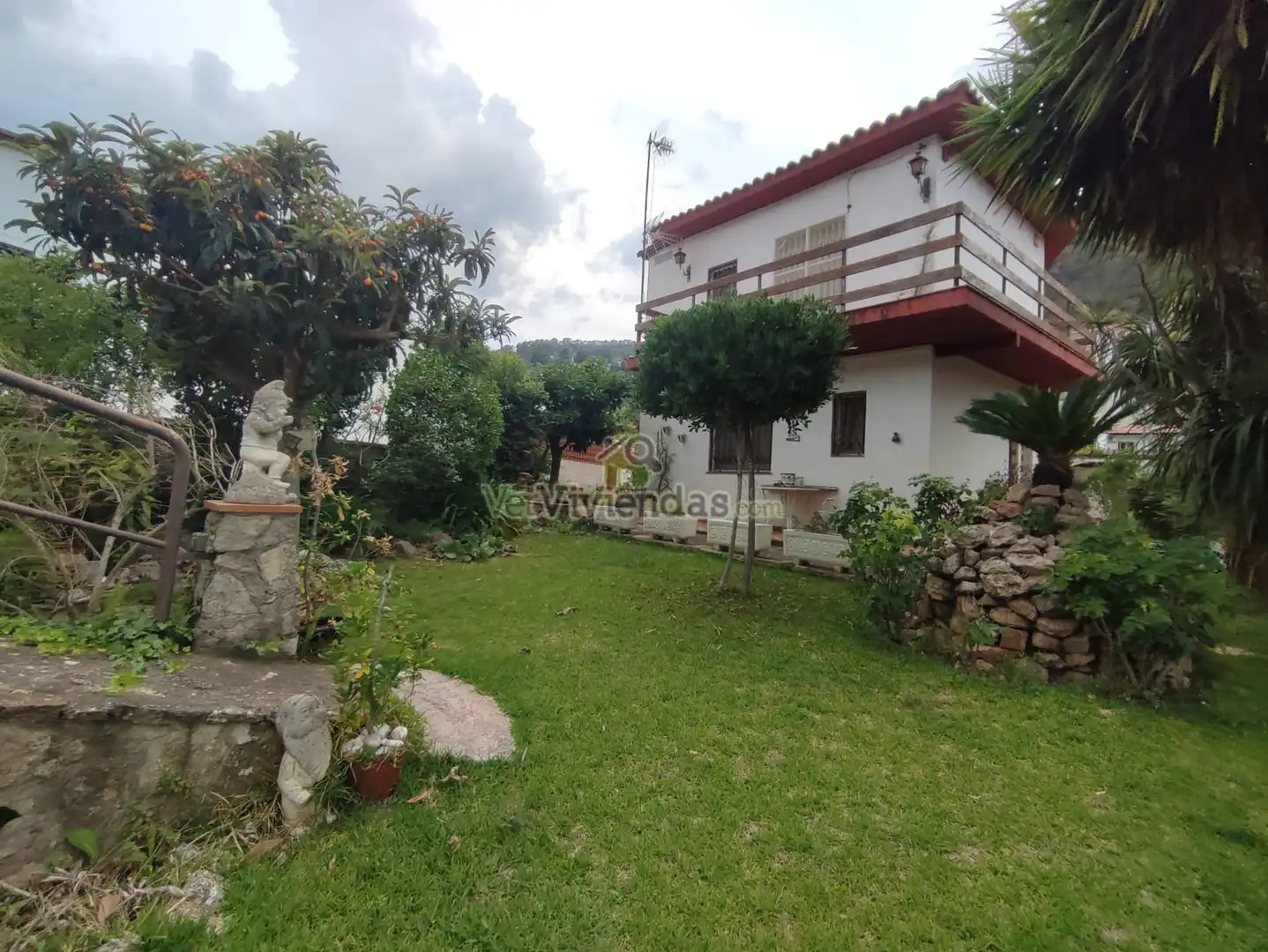 Jardín de Casa o chalet en venta en Vallirana con Jardín privado, Terraza y Horno