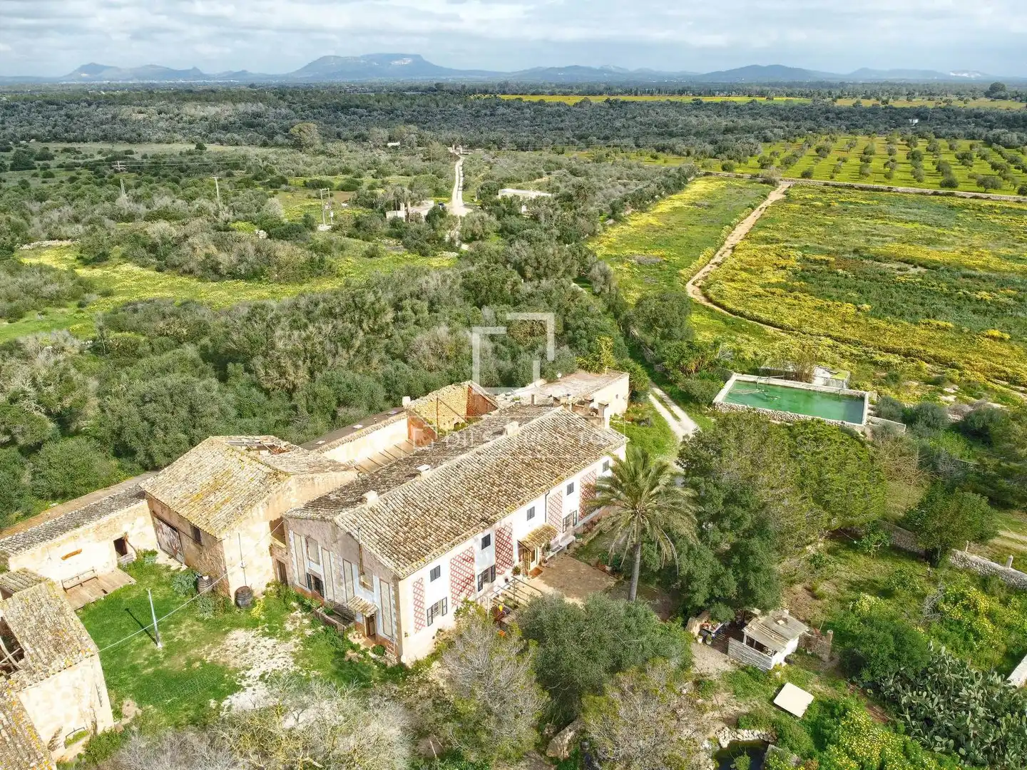 Casa rústica con jardín en venta en Llucmajor pueblo