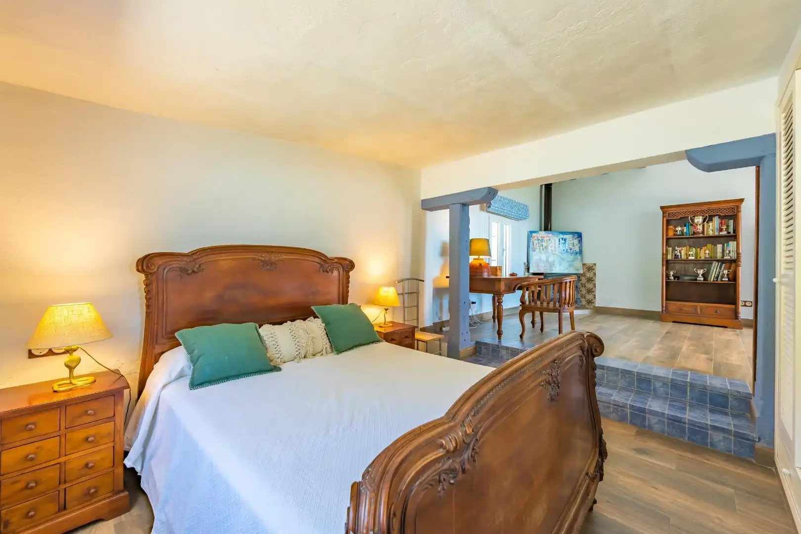 Schlafzimmer von Country house zum Verkauf in Tarifa mit Heizung und Gemeinschaftspool