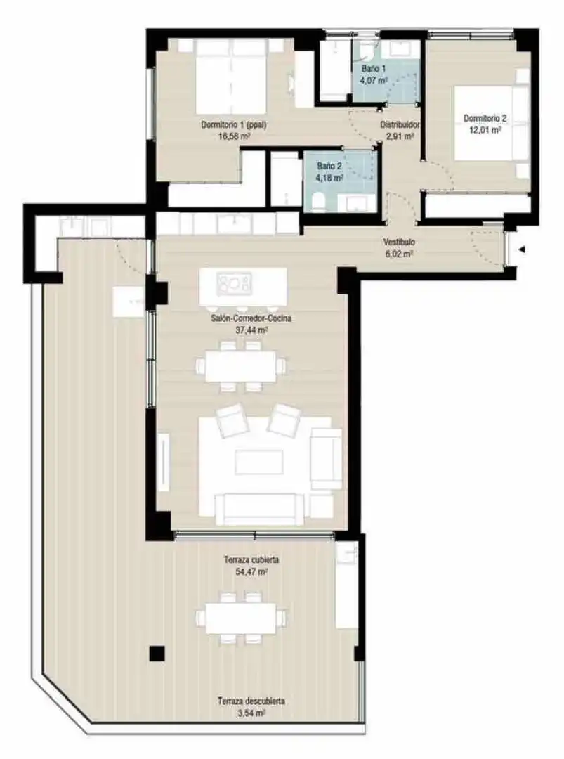Apartment mit Pool zum Verkauf in El Higuerón, imagen 13