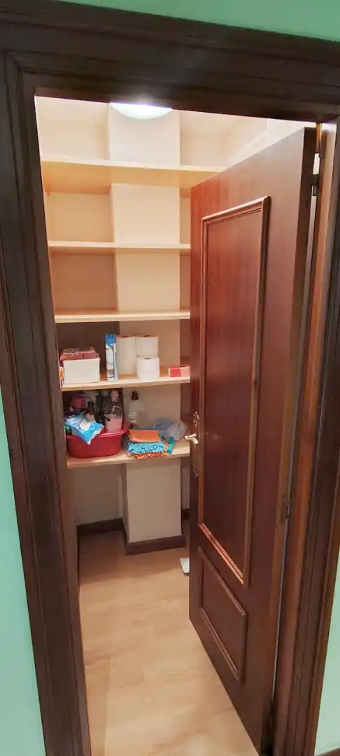 Kitchen of Flat for sale in Salamanca  with Heating, Parquet flooring and Terrace
