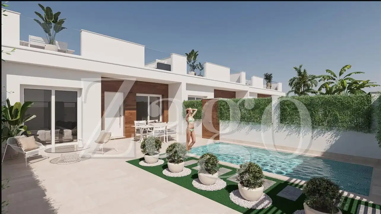 Adossat amb piscina en venda a San Javier ciudad, imagen 8