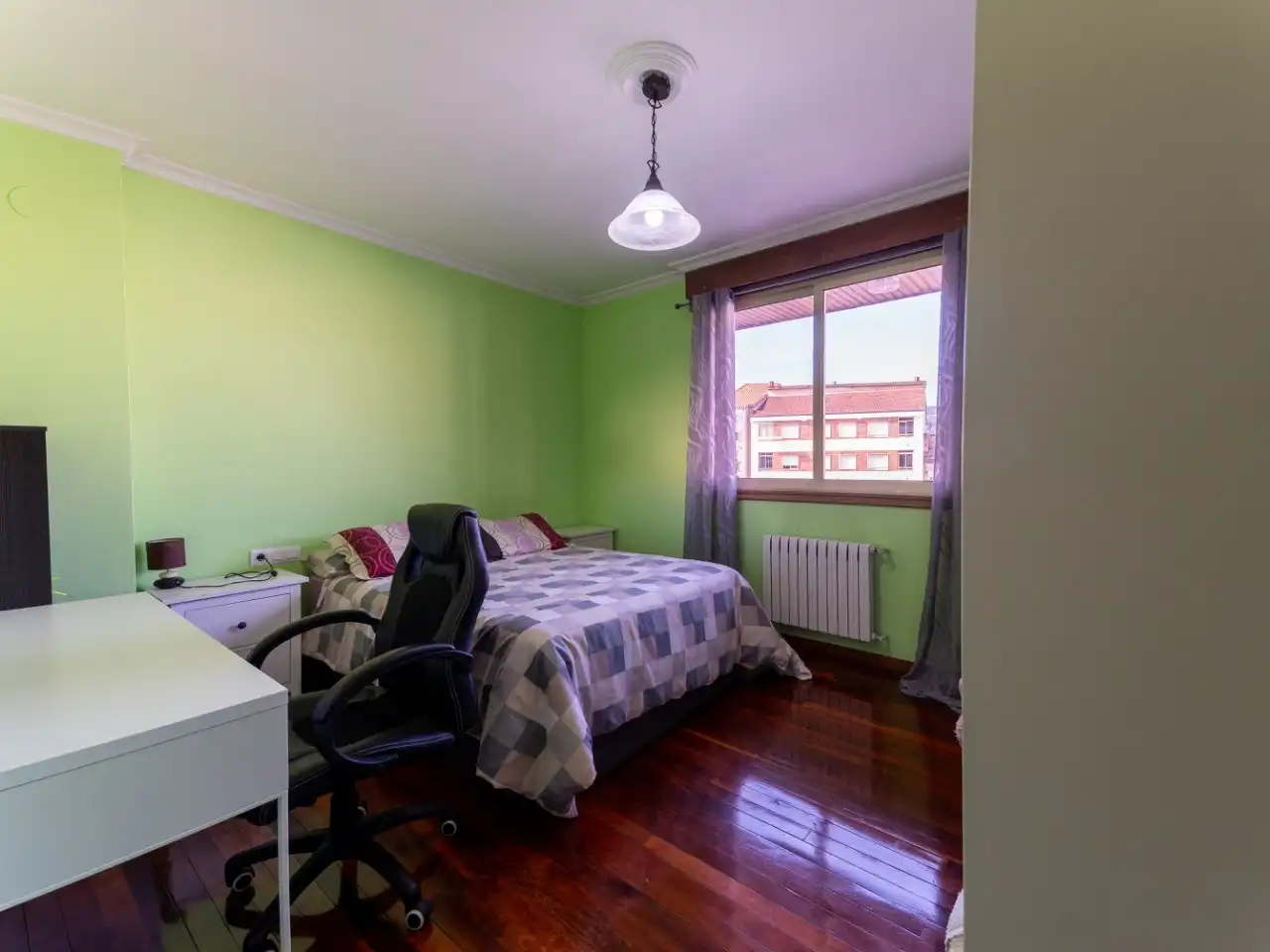 Bedroom of Flat for sale in Ourense Capital   with Terrace and Balcony