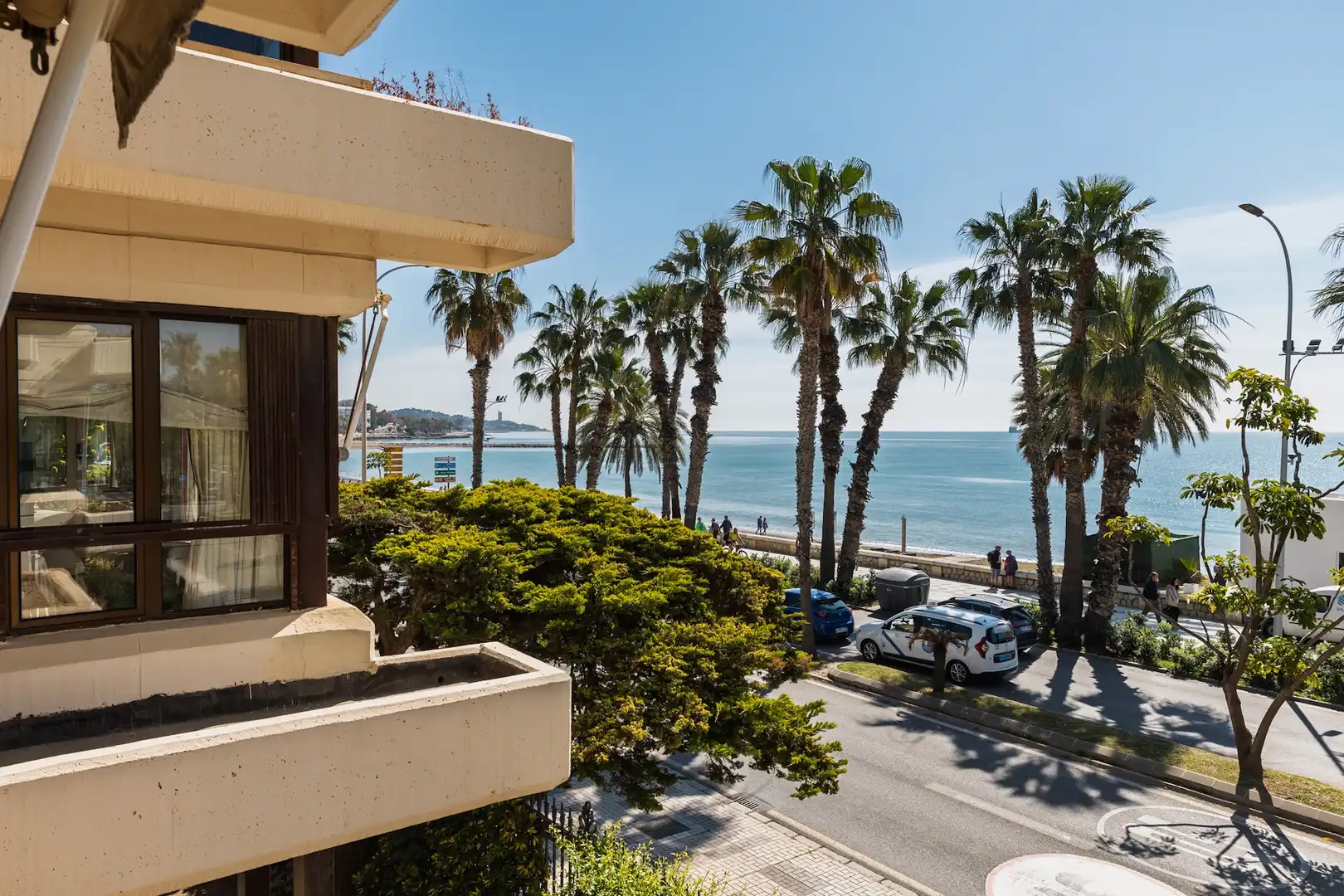 Vista exterior de Piso en venta en Málaga con Aire acondicionado, Trastero y Amueblado