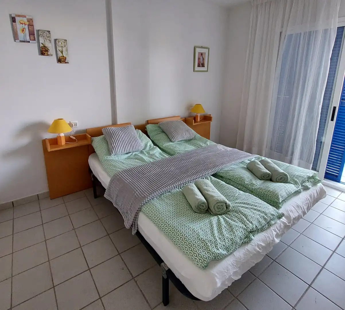 Bedroom of Apartments for rent in Orihuela  with Air Conditioner, Terrace and Furnished