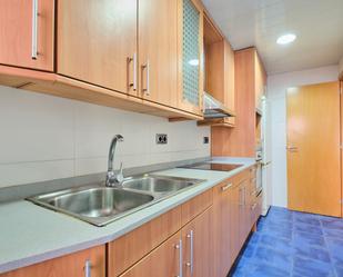 Kitchen of Flat for sale in  Barcelona Capital  with Heating, Parquet flooring and Terrace