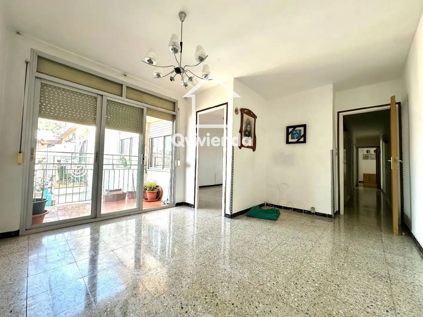 Sala de estar de Ático en venta en Santa Coloma de Gramenet con Calefacción