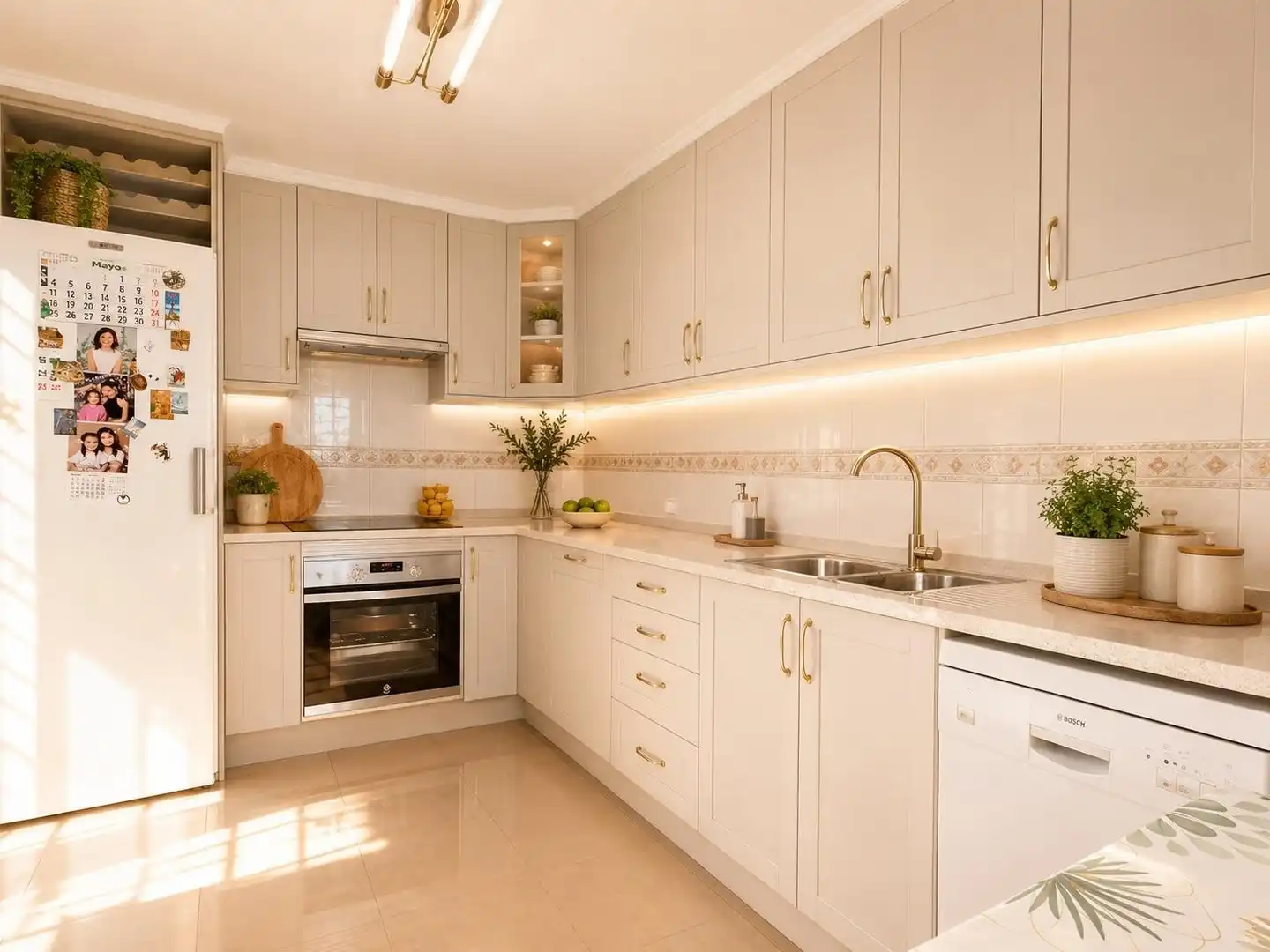 Cocina de Casa o chalet en venta en Murcia con Aire acondicionado, Calefacción y Jardín privado