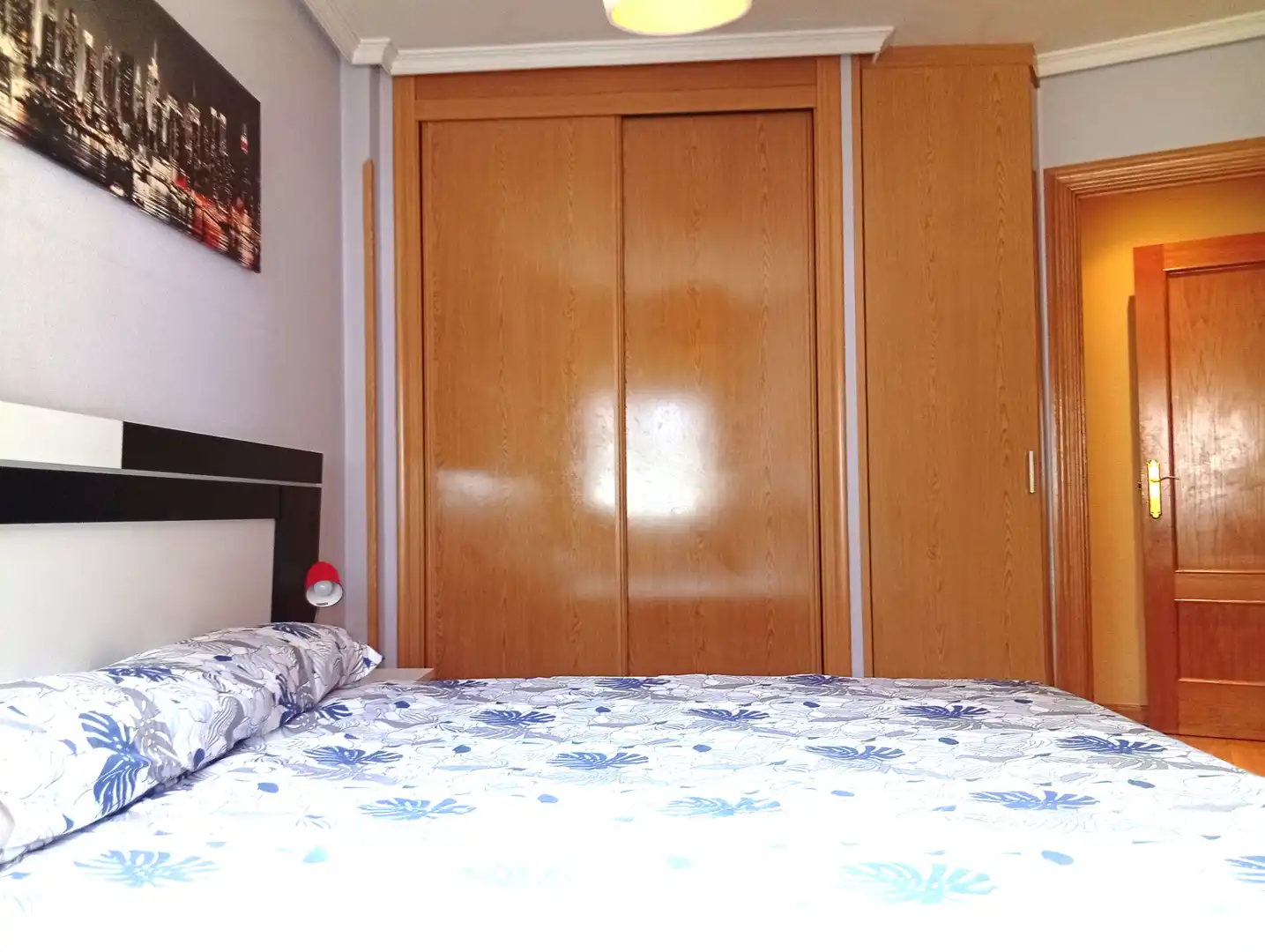 Bedroom of Flat for sale in Madrid  with Air Conditioner, Heating and Parquet flooring