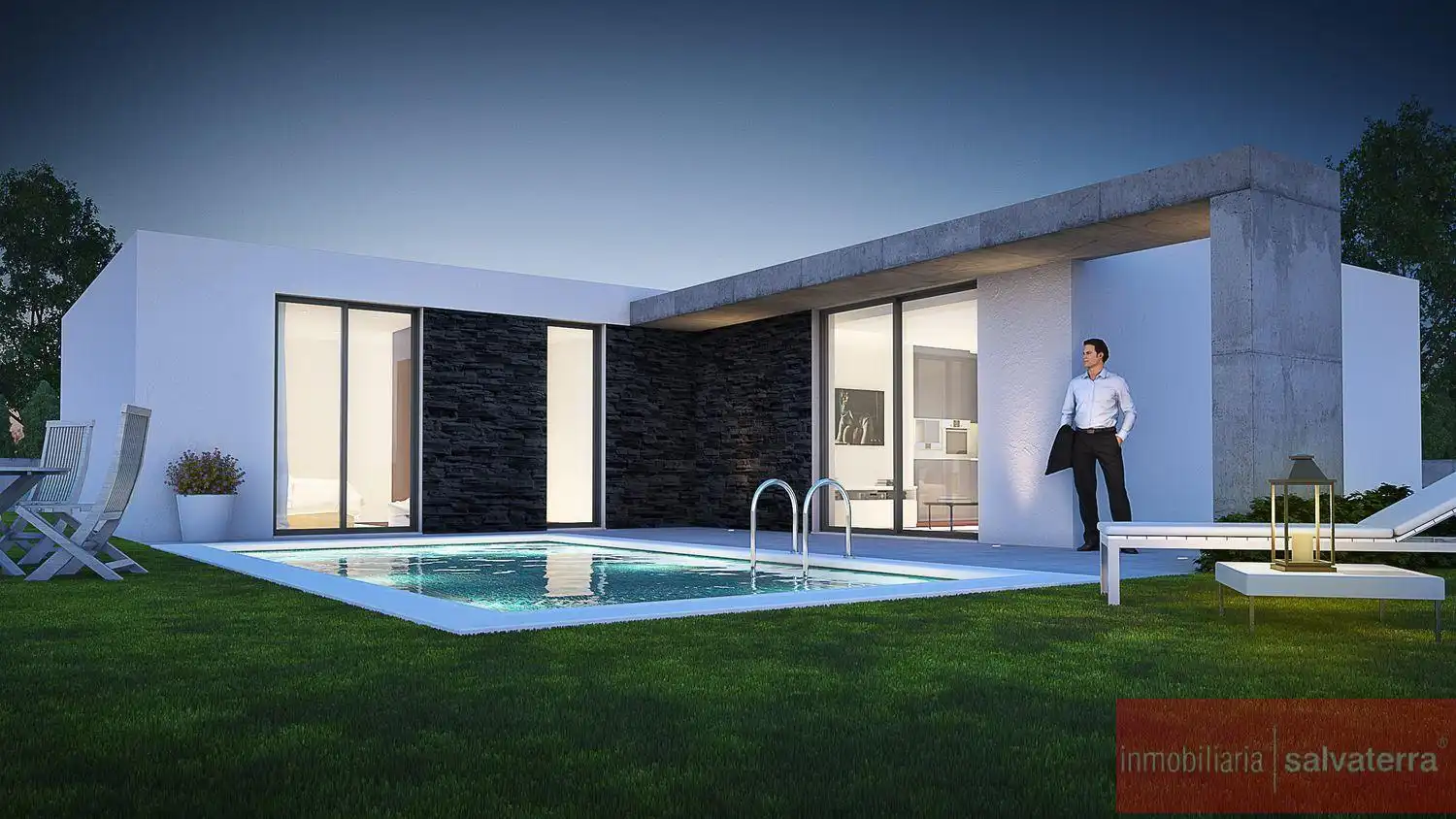 Piscina de Casa o xalet en venda en Salvaterra de Miño amb Calefacció i Terrassa