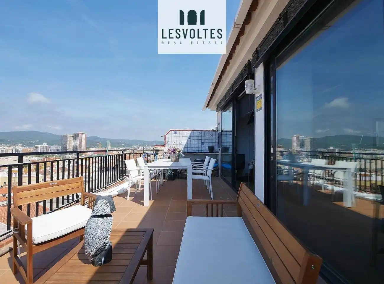 Terraza de Apartamento en venta en Palamós con Calefacción, Parquet y Balcón