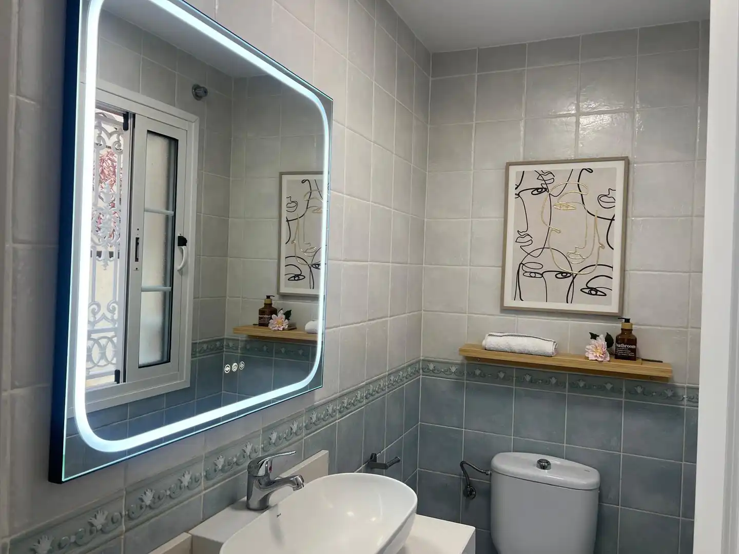 Bathroom of Flat for rent in Arona  with Terrace, Furnished and Balcony