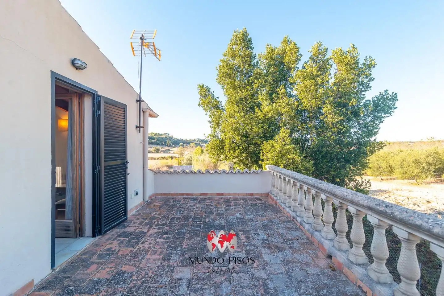 Terraza de Finca rústica en venta en Montuïri con Jardín privado, Terraza y Piscina