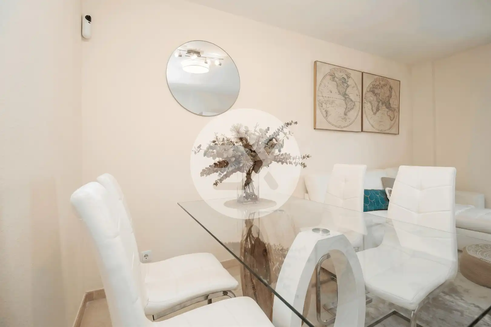 Dining room of Flat for sale in Castelldefels  with Air Conditioner, Heating and Oven