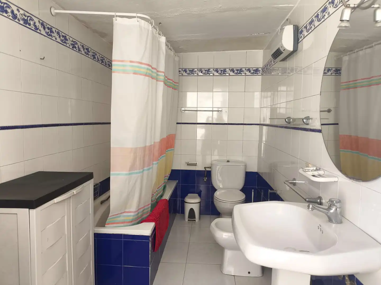 Baño de Casa adosada en venta en Caldes d'Estrac con Calefacción, Parquet y Amueblado