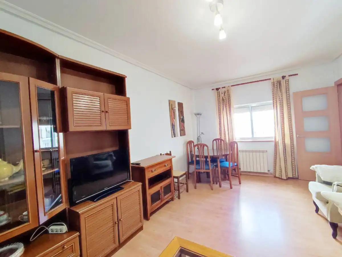 Living room of Flat for rent in Salamanca  with Heating and Furnished