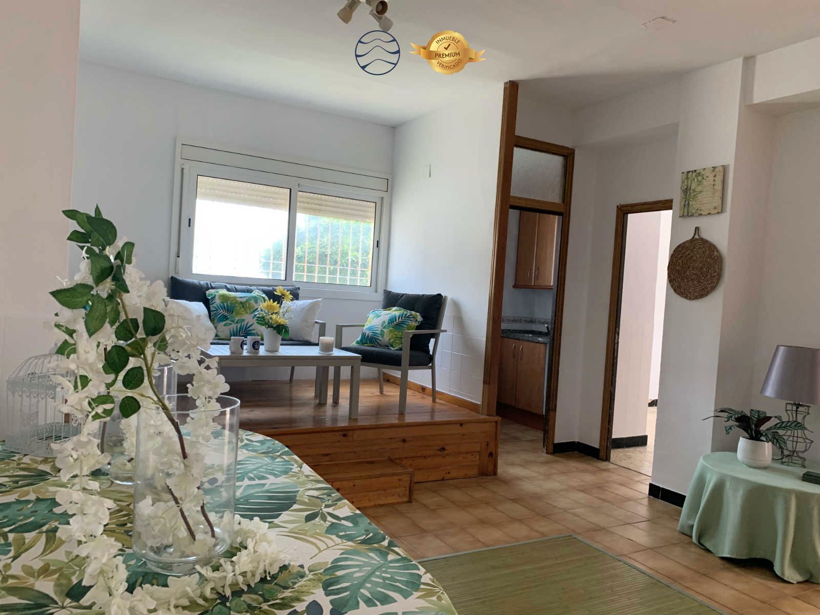 Living room of Apartment for sale in Salou  with Terrace and Furnished