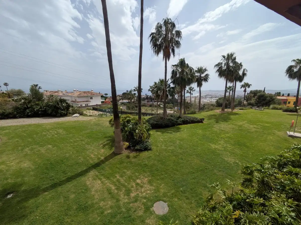 Garden of Apartments for sale in Benalmádena  with Air Conditioner, Heating and Terrace