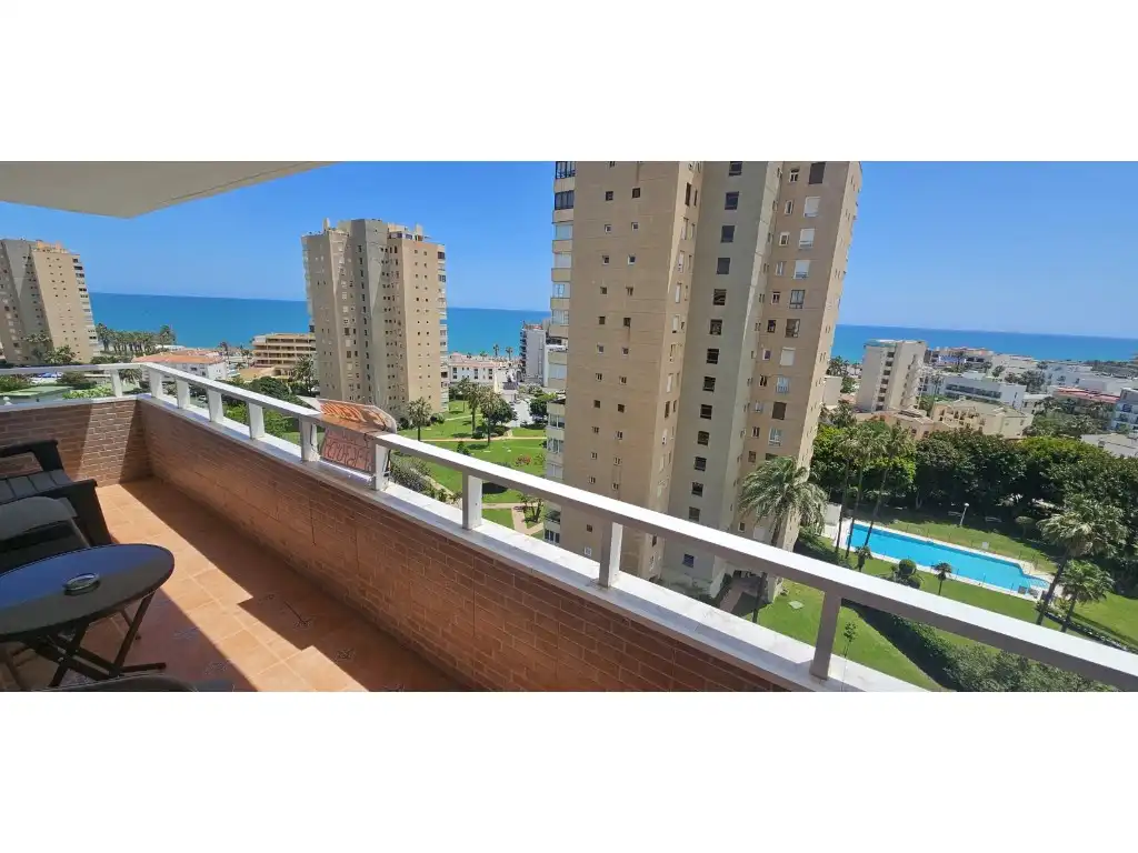 Exterior view of Flat for sale in Torremolinos  with Air Conditioner, Private garden and Terrace