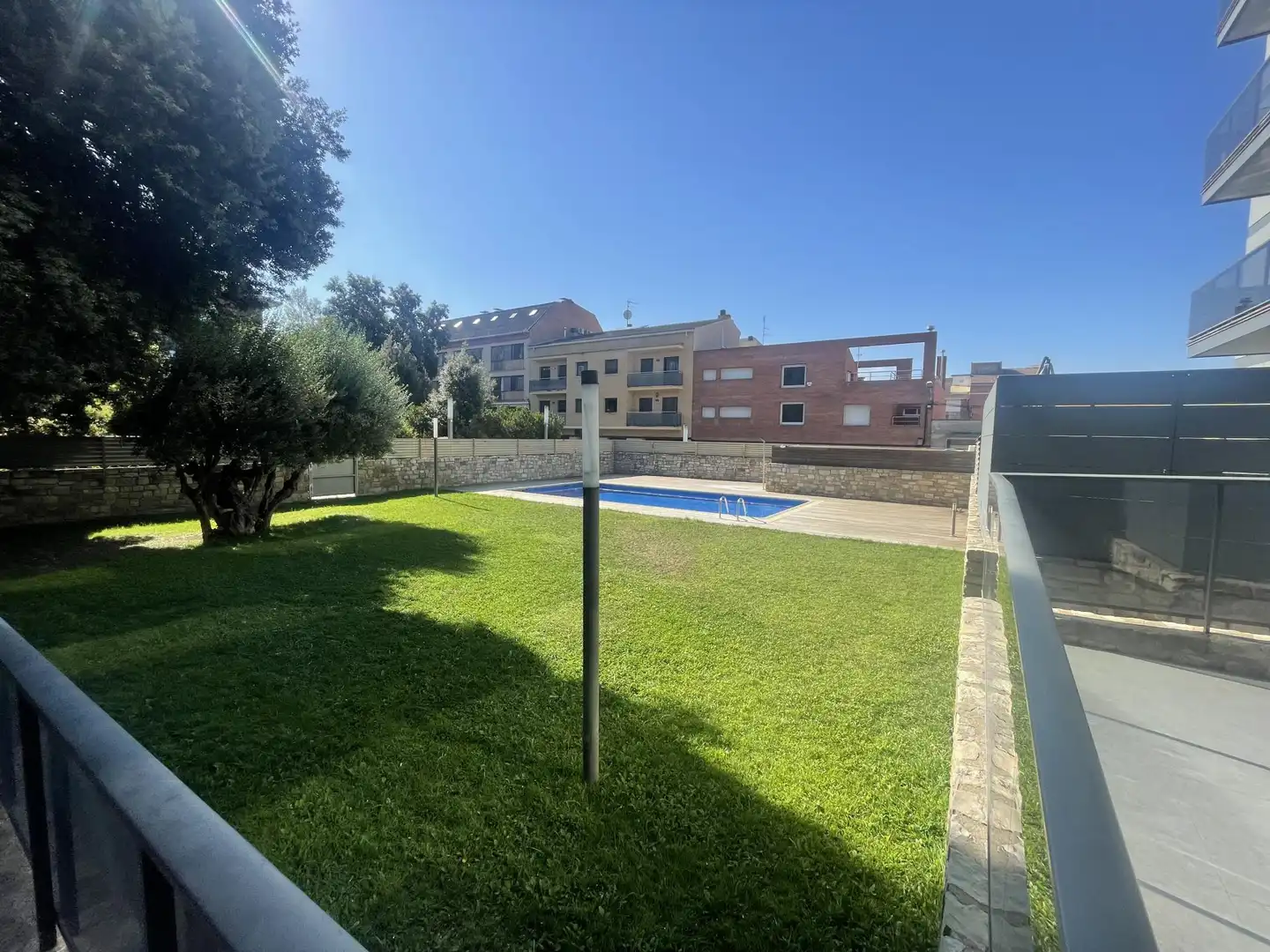 Piscina de Piso en venta en Igualada con Calefacción y Jardín privado