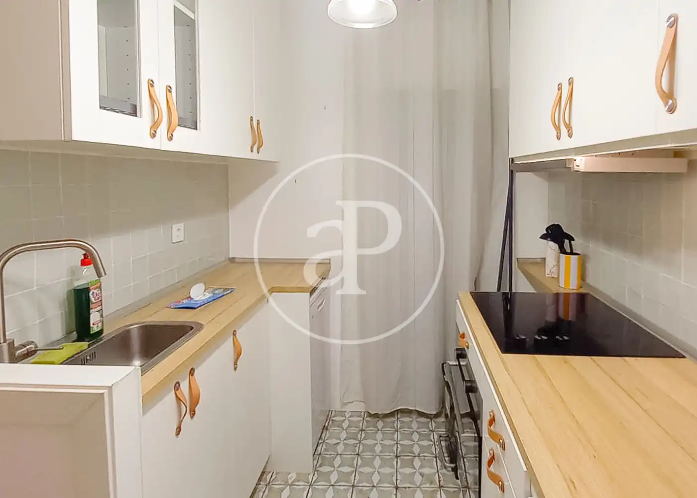 Kitchen of Flat for rent in Madrid  with Heating and Furnished