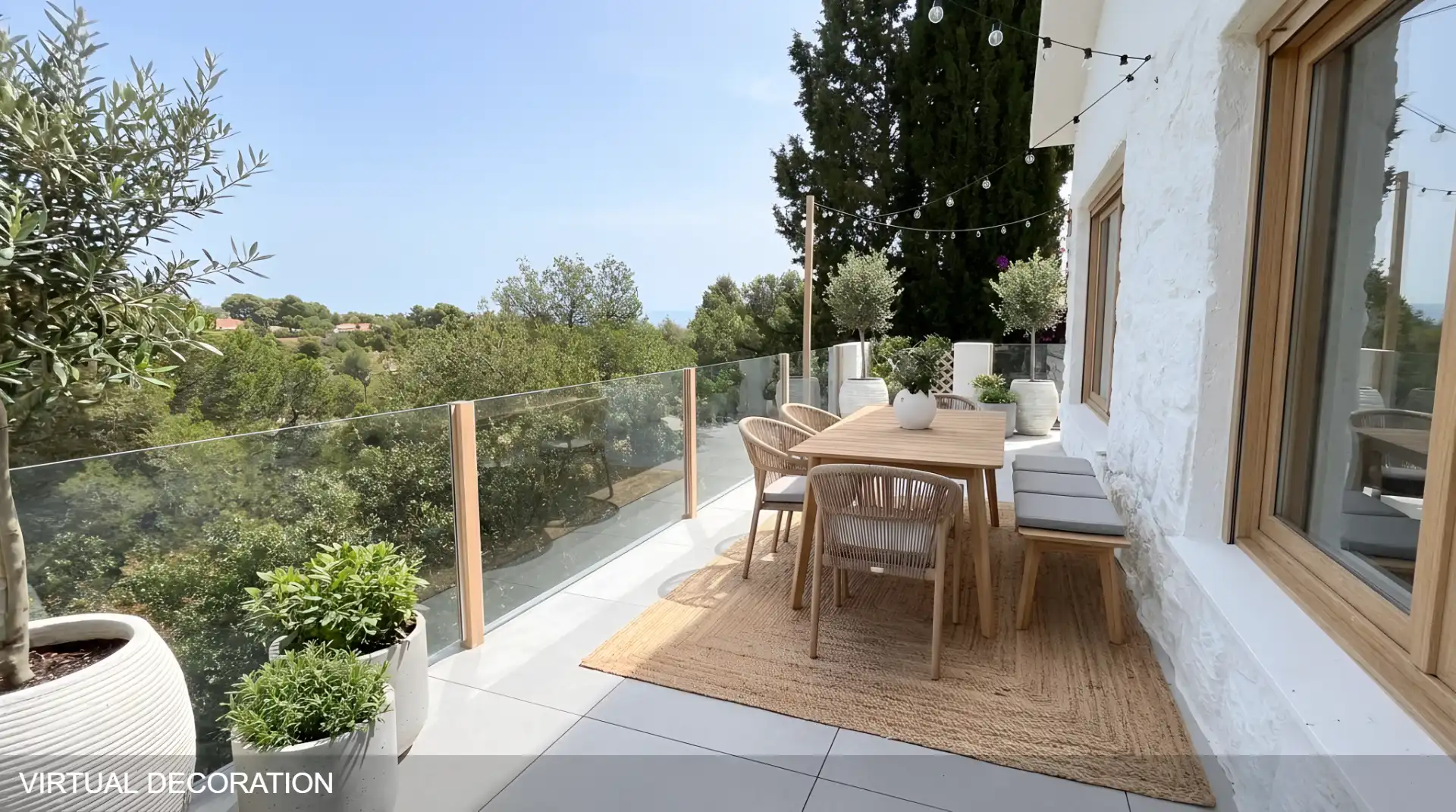 Terraza de Casa o chalet en venta en La Nucia con Calefacción, Jardín privado y Terraza
