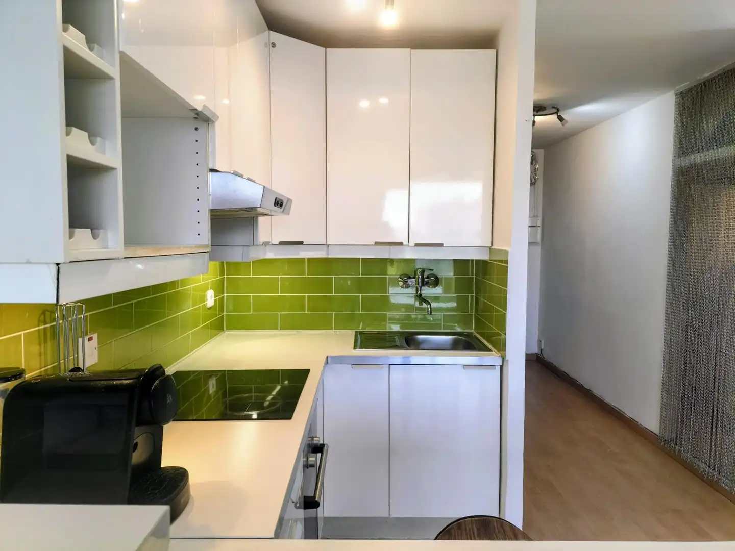 Küche von Wohnung zum Verkauf in Sitges mit Privatgarten und Gemeinschaftspool