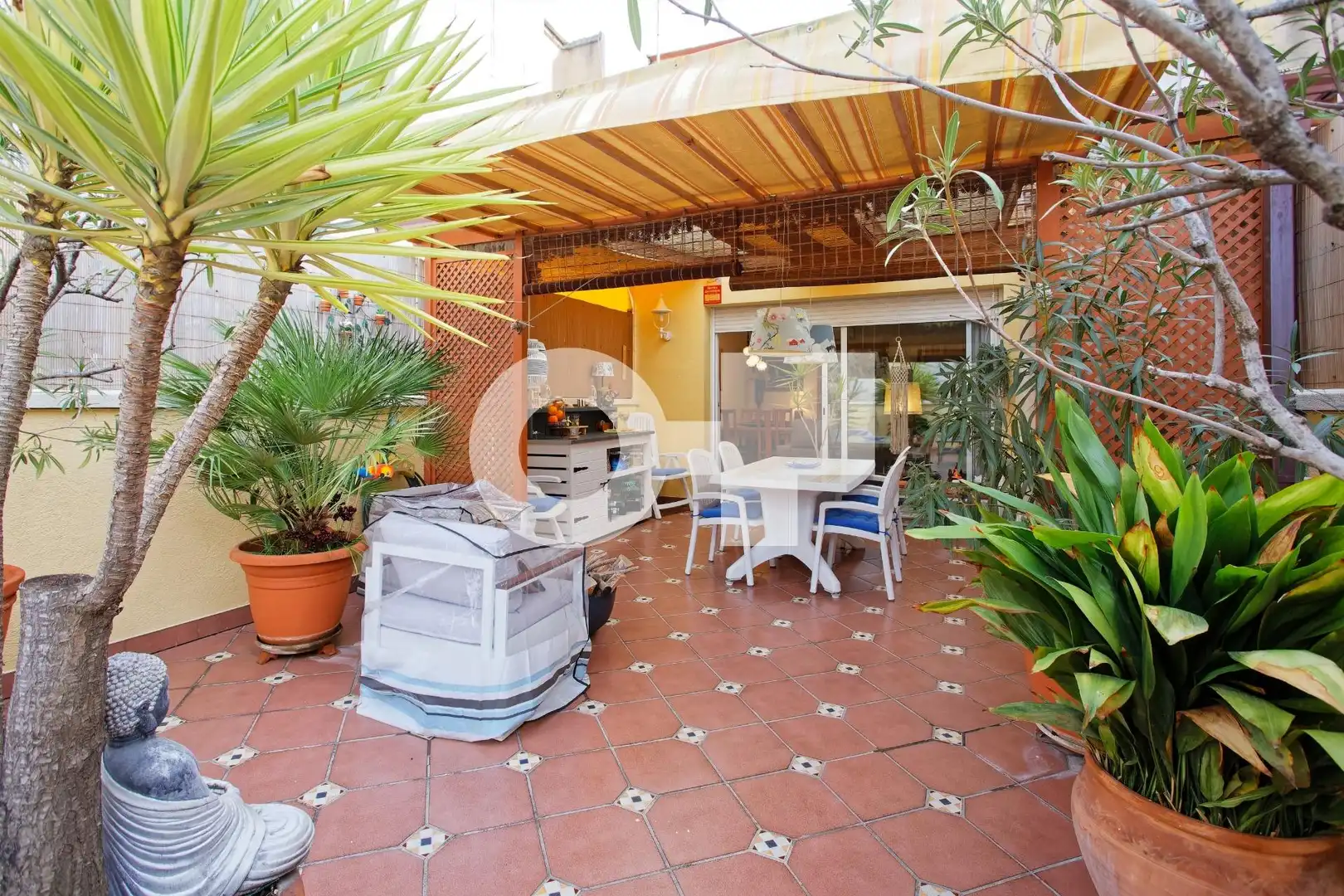Terrace of Detached homes for sale in Sant Adrià de Besòs  with Air Conditioner, Terrace and Storage room