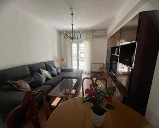 Living room of Flat to rent in  Madrid Capital  with Air Conditioner, Heating and Terrace