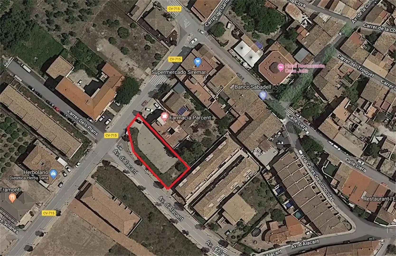 Land for sale in Parcent