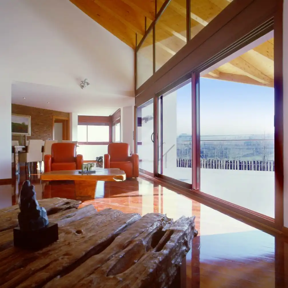 Wohnzimmer von Haus oder Chalet zum Verkauf in Sant Cugat del Vallès mit Heizung, Privatgarten und Parkett