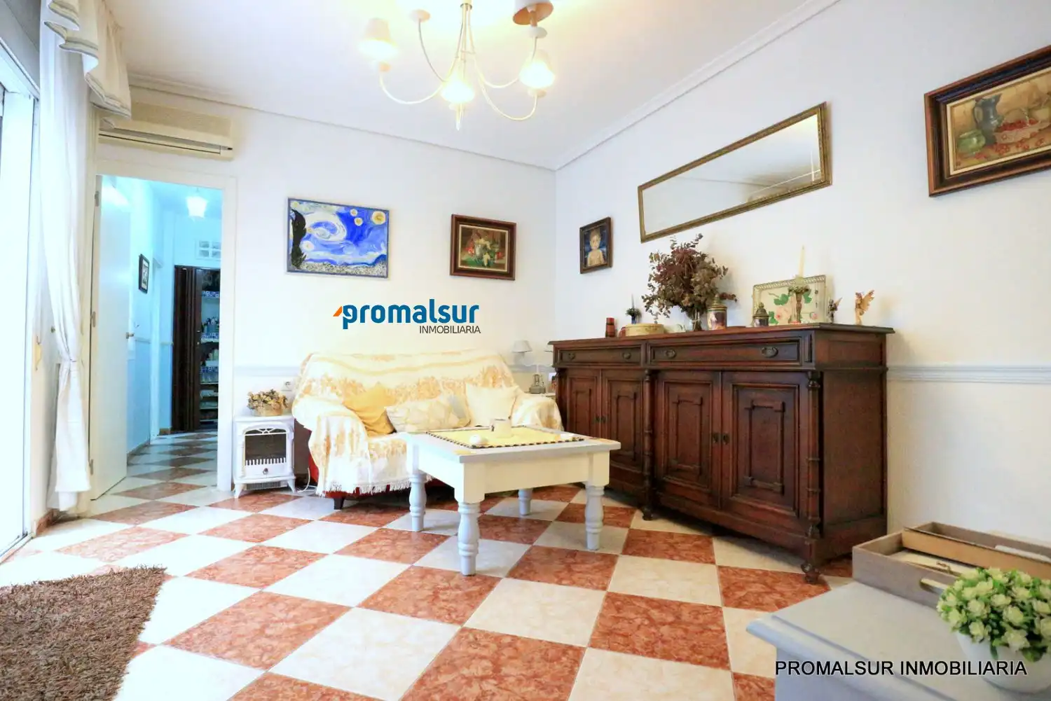Sala de estar de Piso en venta en Puente Genil con Aire acondicionado