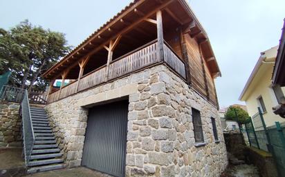 Exterior view of House or chalet for sale in Zarzalejo  with Air Conditioner, Heating and Private garden