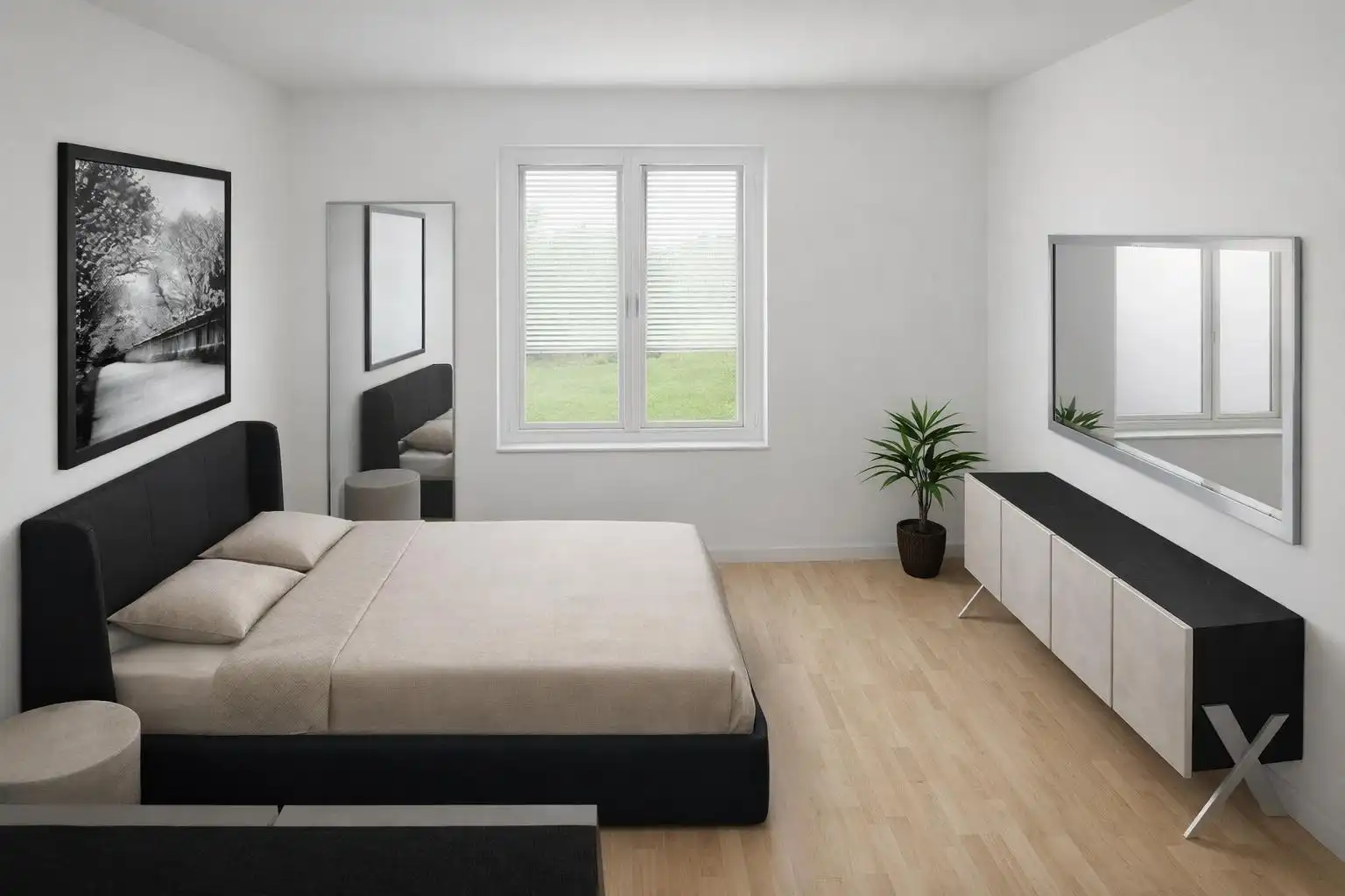 Schlafzimmer von Wohnung zum Verkauf in Tielmes mit Heizung, Abstellraum und Möbliert