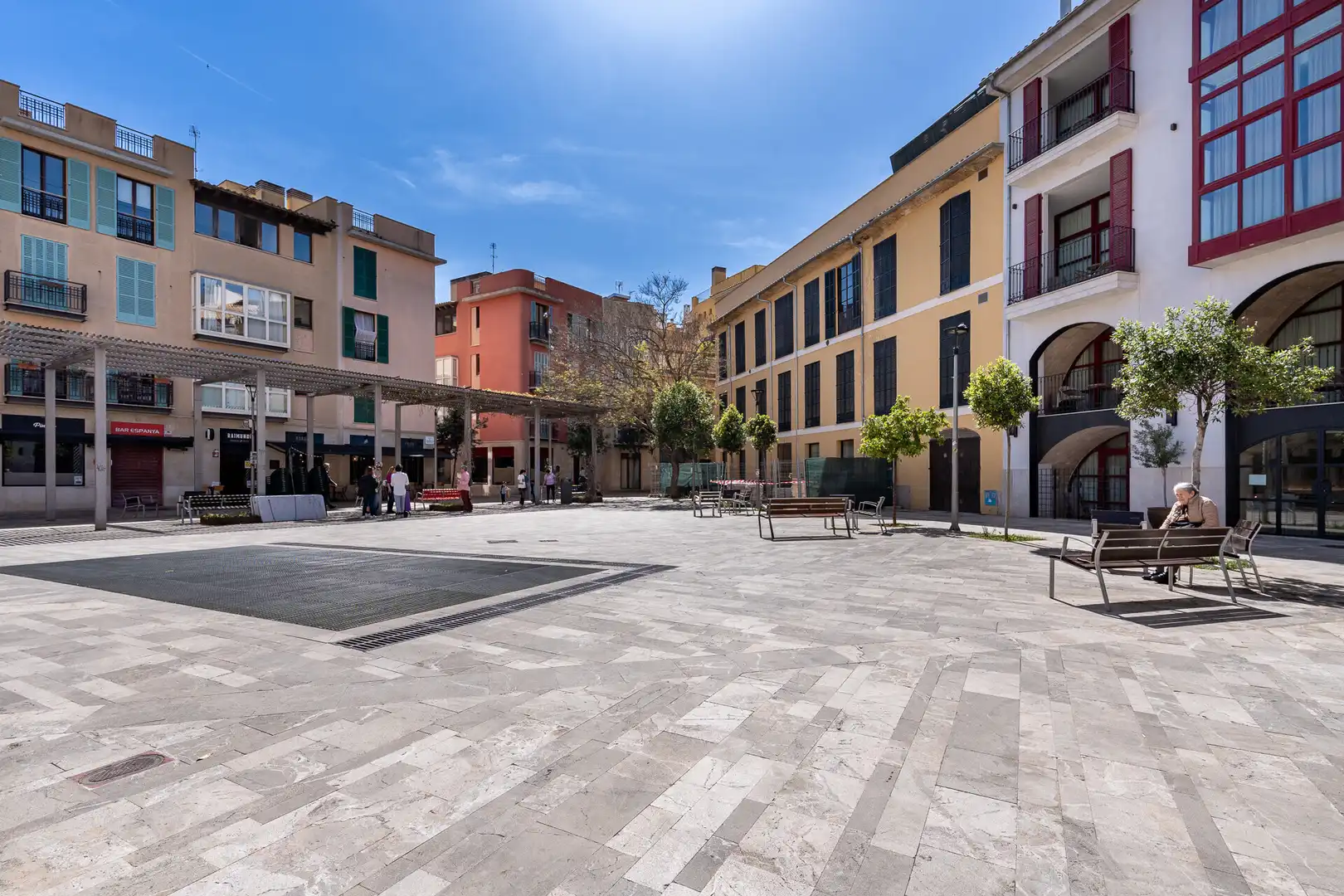 Außenansicht von Dachboden zum Verkauf in  Palma de Mallorca mit Klimaanlage, Möbliert und Balkon