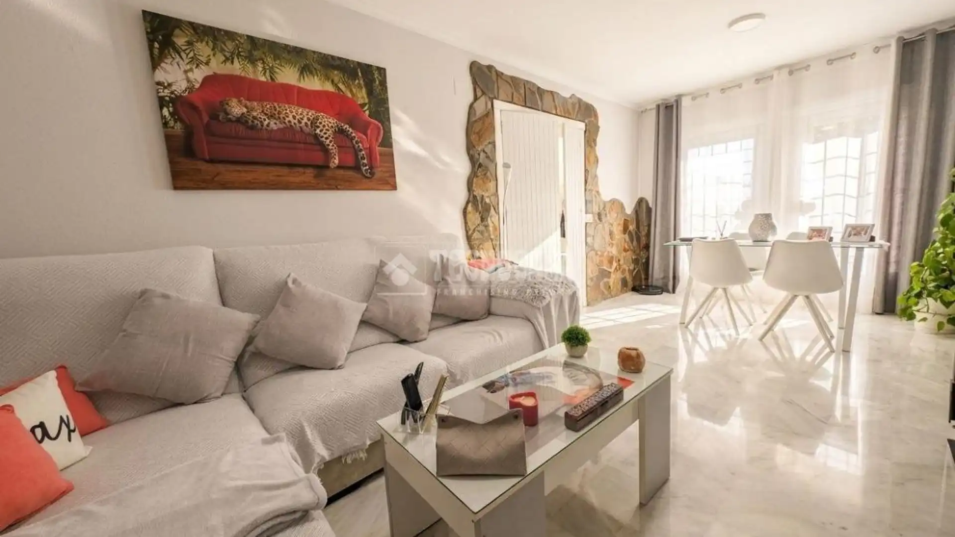 Sala de estar de Casa o chalet en venta en Jerez de la Frontera con Aire acondicionado, Calefacción y Jardín privado