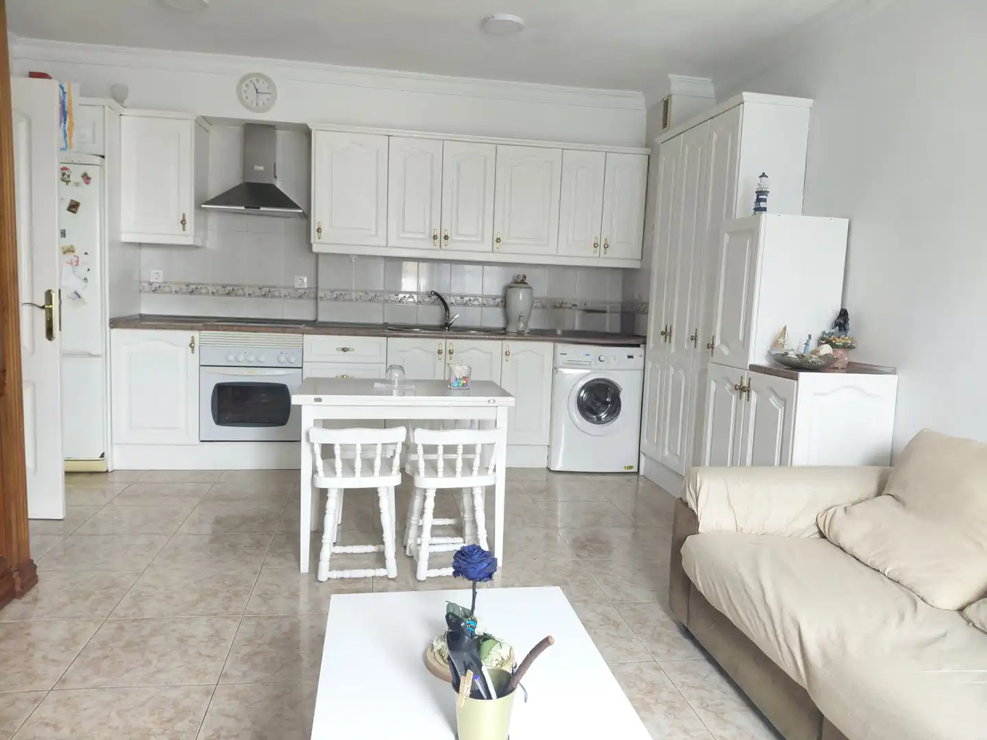 Kitchen of Flat for rent in Arucas  with Furnished, Oven and Washing machine