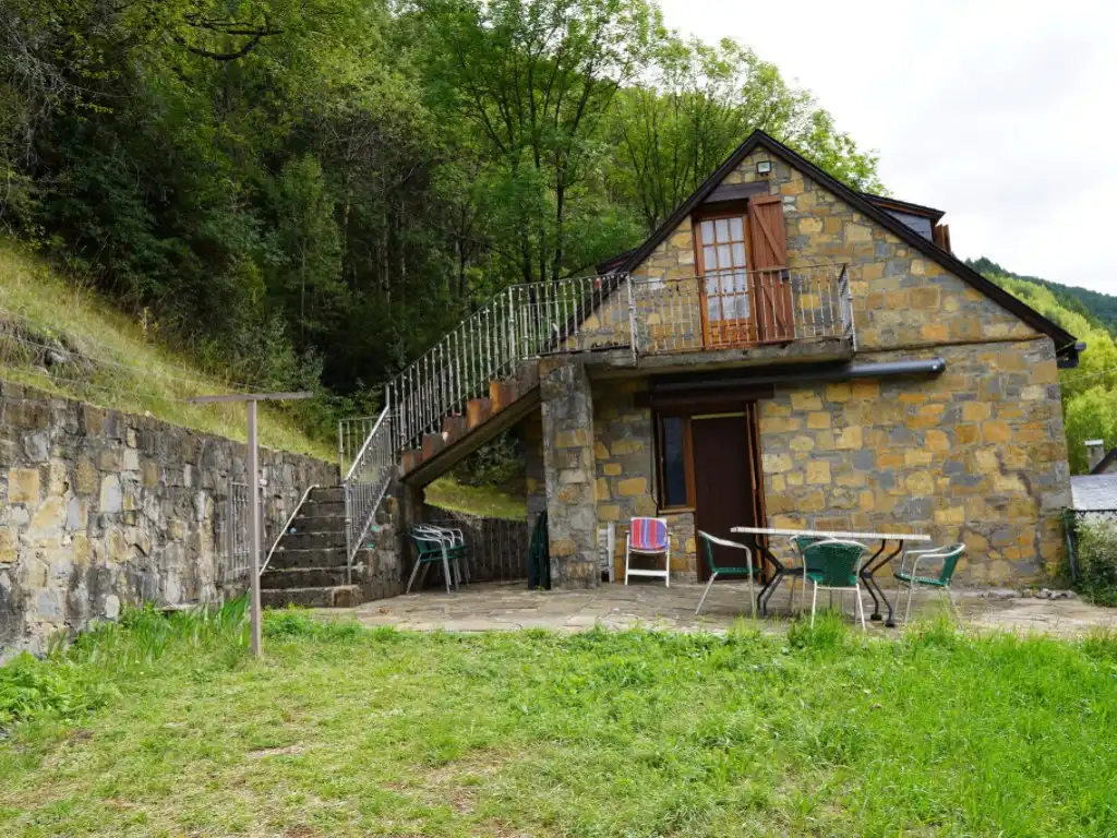 Vista exterior de Casa o xalet en venda en Bielsa