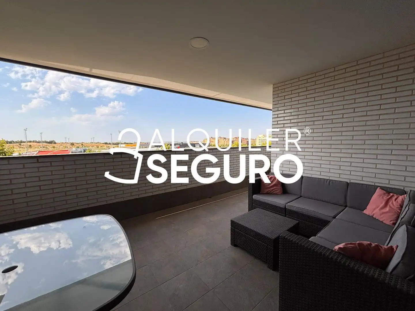 Terrace of Flat for rent in Rivas-Vaciamadrid  with Air Conditioner, Heating and Terrace