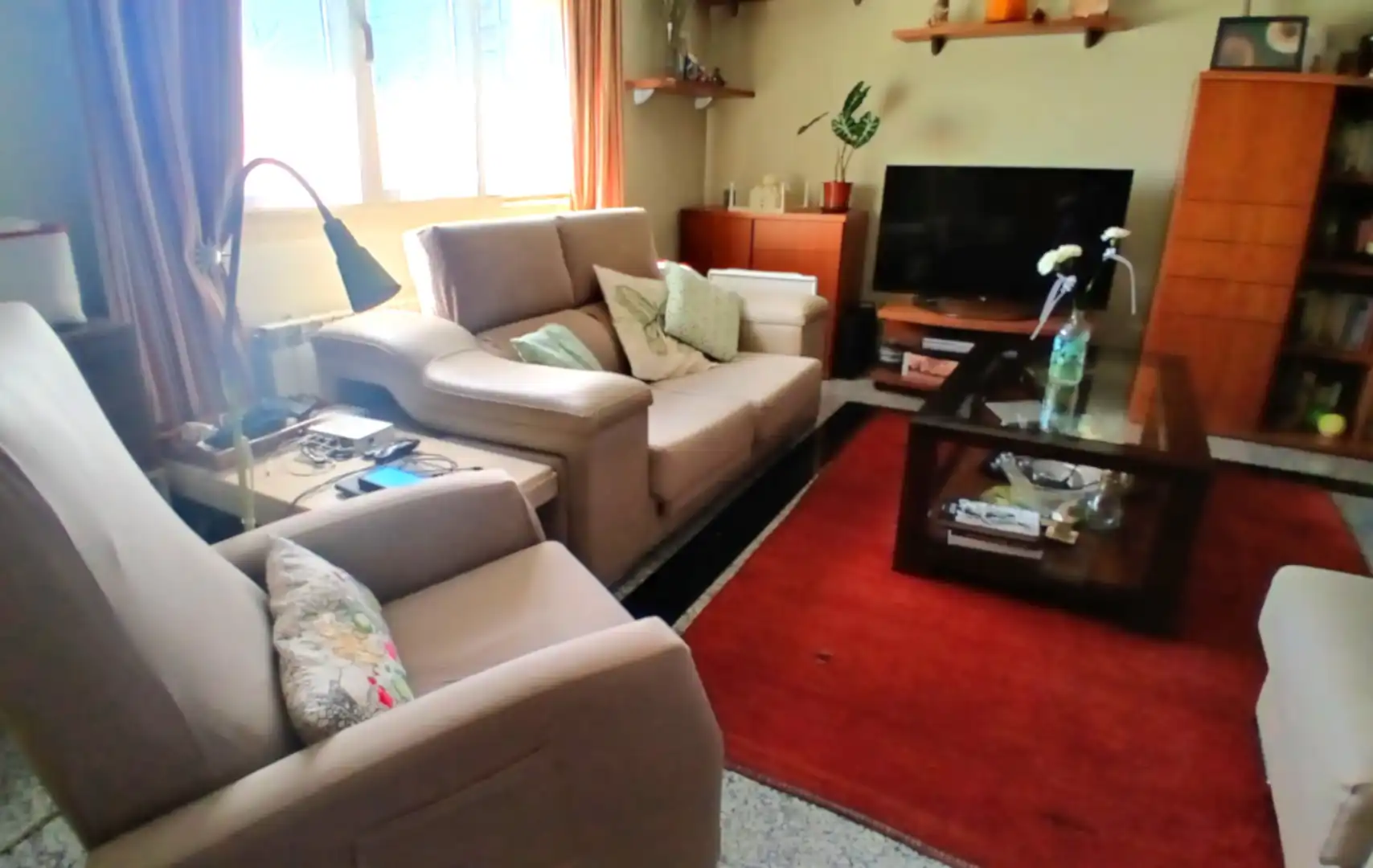 Sala d'estar de Casa o xalet en venda en Guadarrama amb Calefacció, Jardí privat i Terrassa