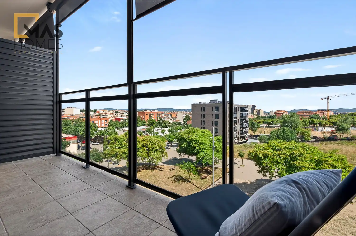 Terrasse von Maisonette zum Verkauf in Sabadell mit Klimaanlage, Heizung und Parkett